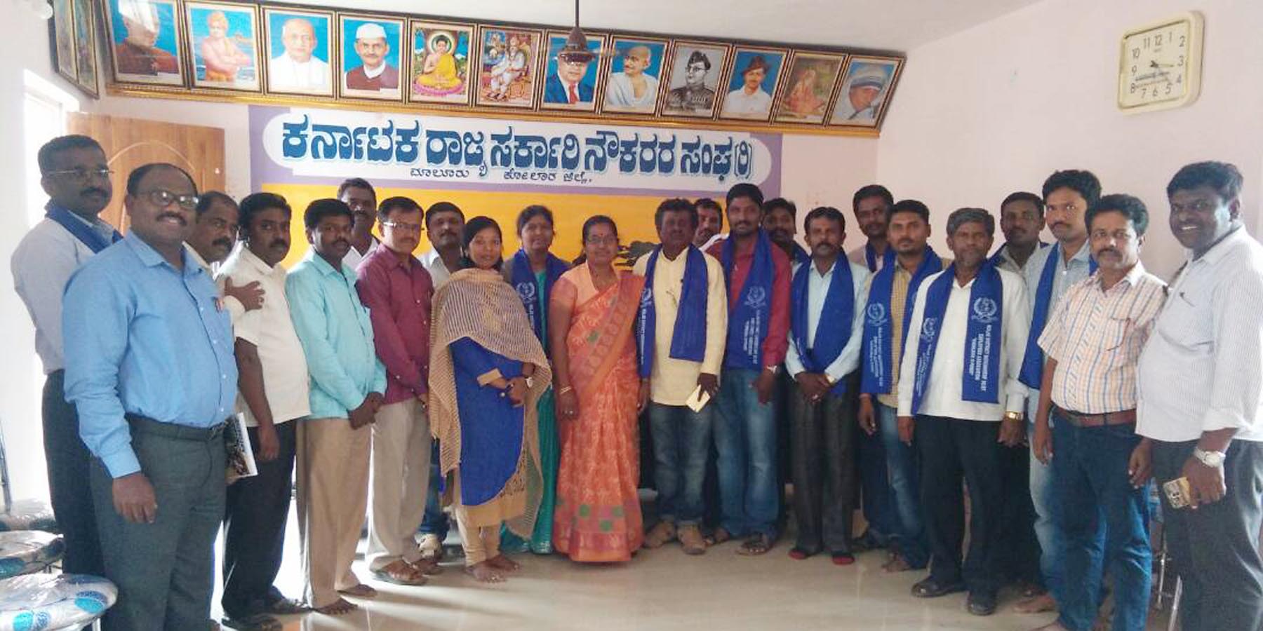 ಎಸ್.ಸಿ. ಎಸ್.ಟಿ ನೌಕರರ ತಾಲೂಕು ಘಟಕದ ಉದ್ಘಾಟನೆ